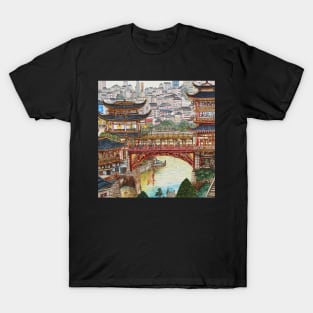 Chongqing city drawing T-Shirt